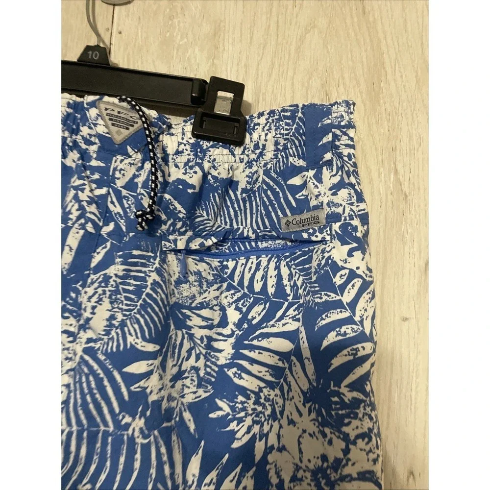 Columbia PFG Clearwater Shores Omni-Shade UPF 50‎ Swim Trunk Blue Size M